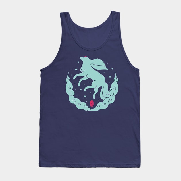 Ruby Magical Creature Tank Top by Alundrart